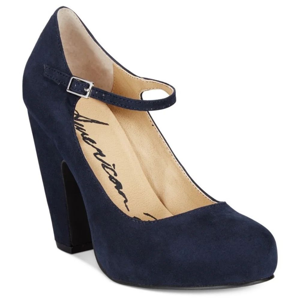 BRAND NEW AMERICAN RAG MARY JANE BLOCK HEEL PUMP